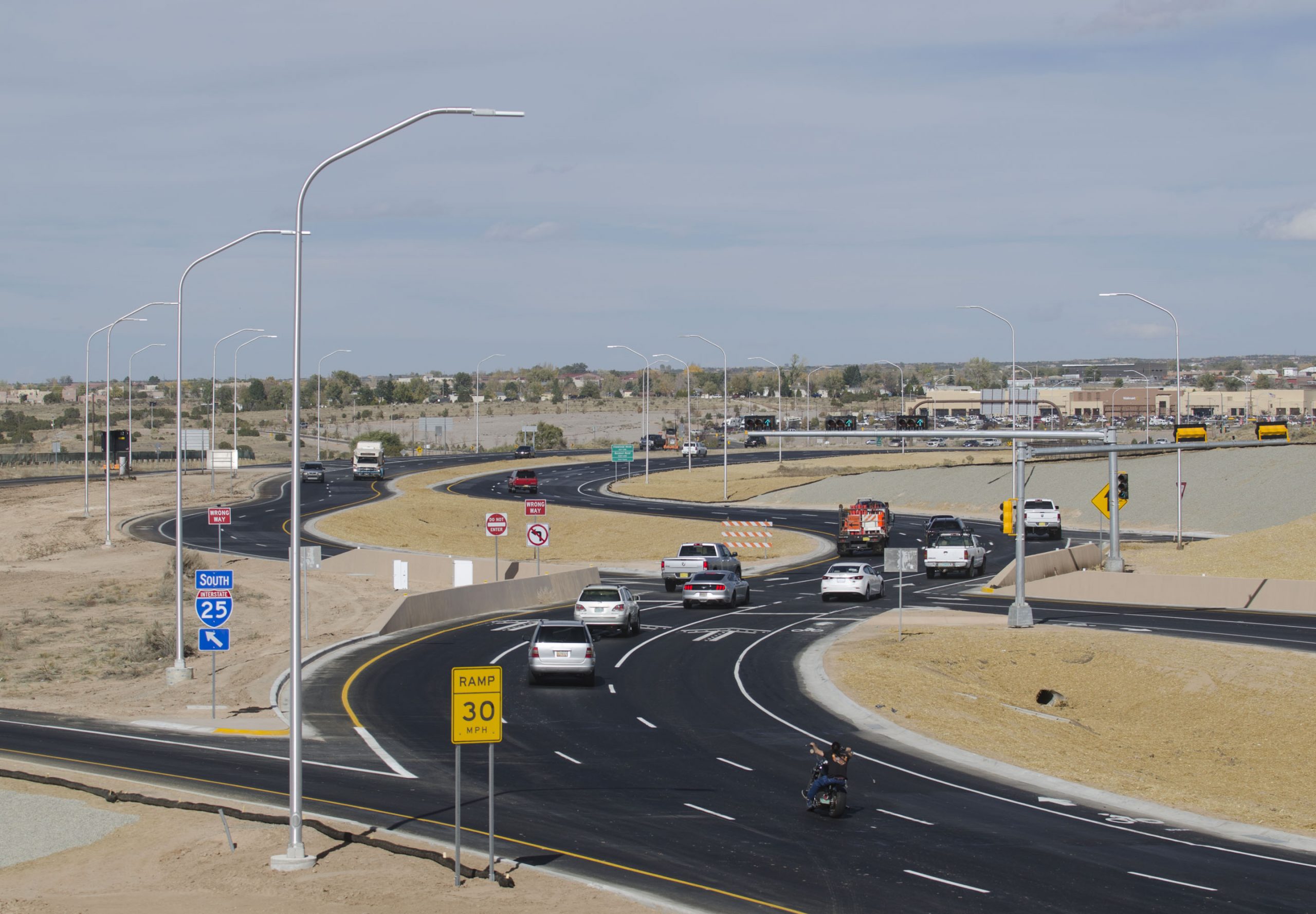 A picture of a roadway