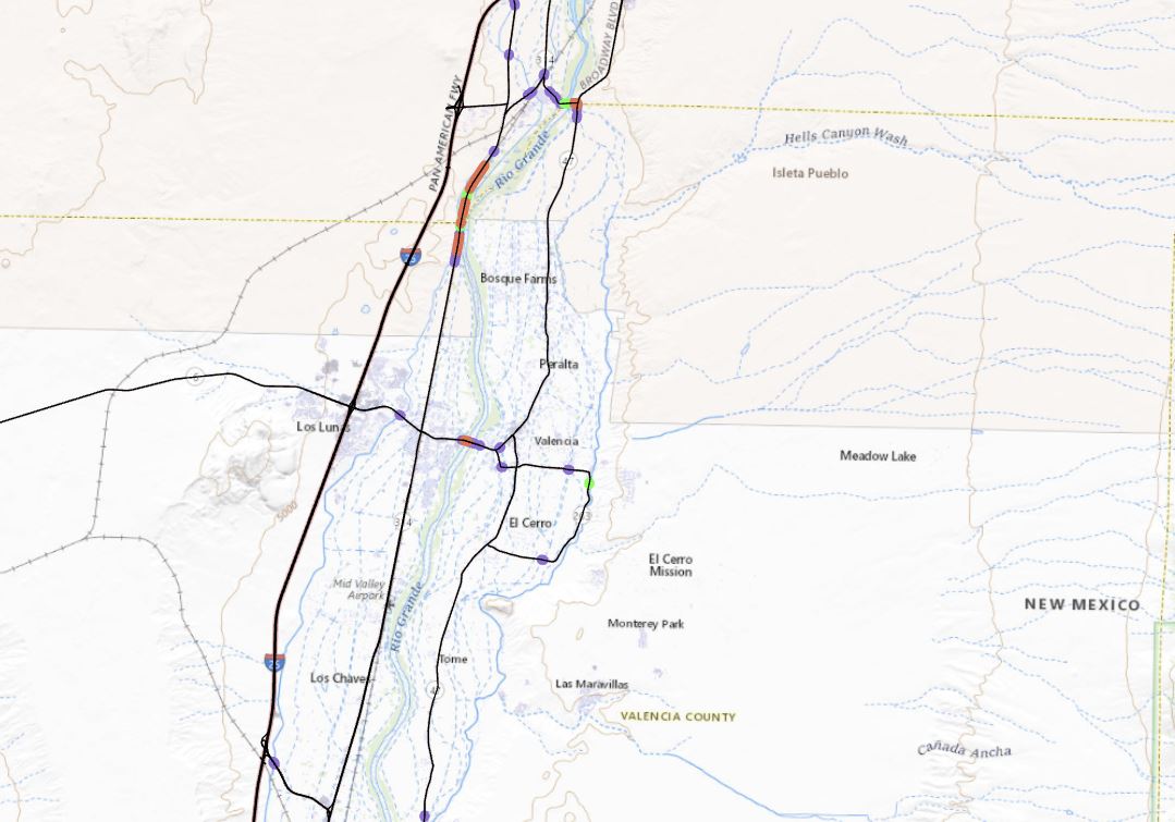 Sensitive Resources Map