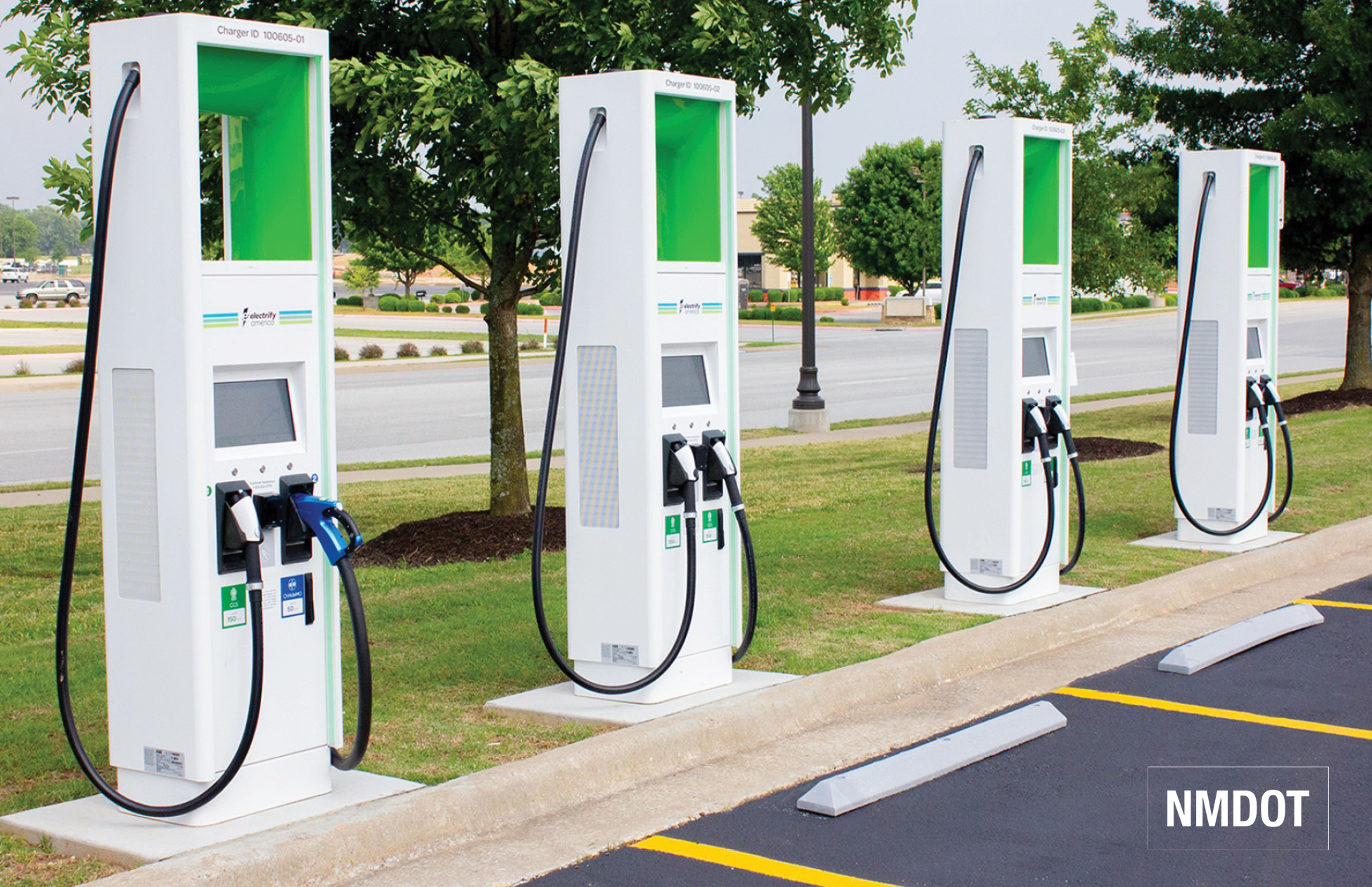 Photo of car charging stations