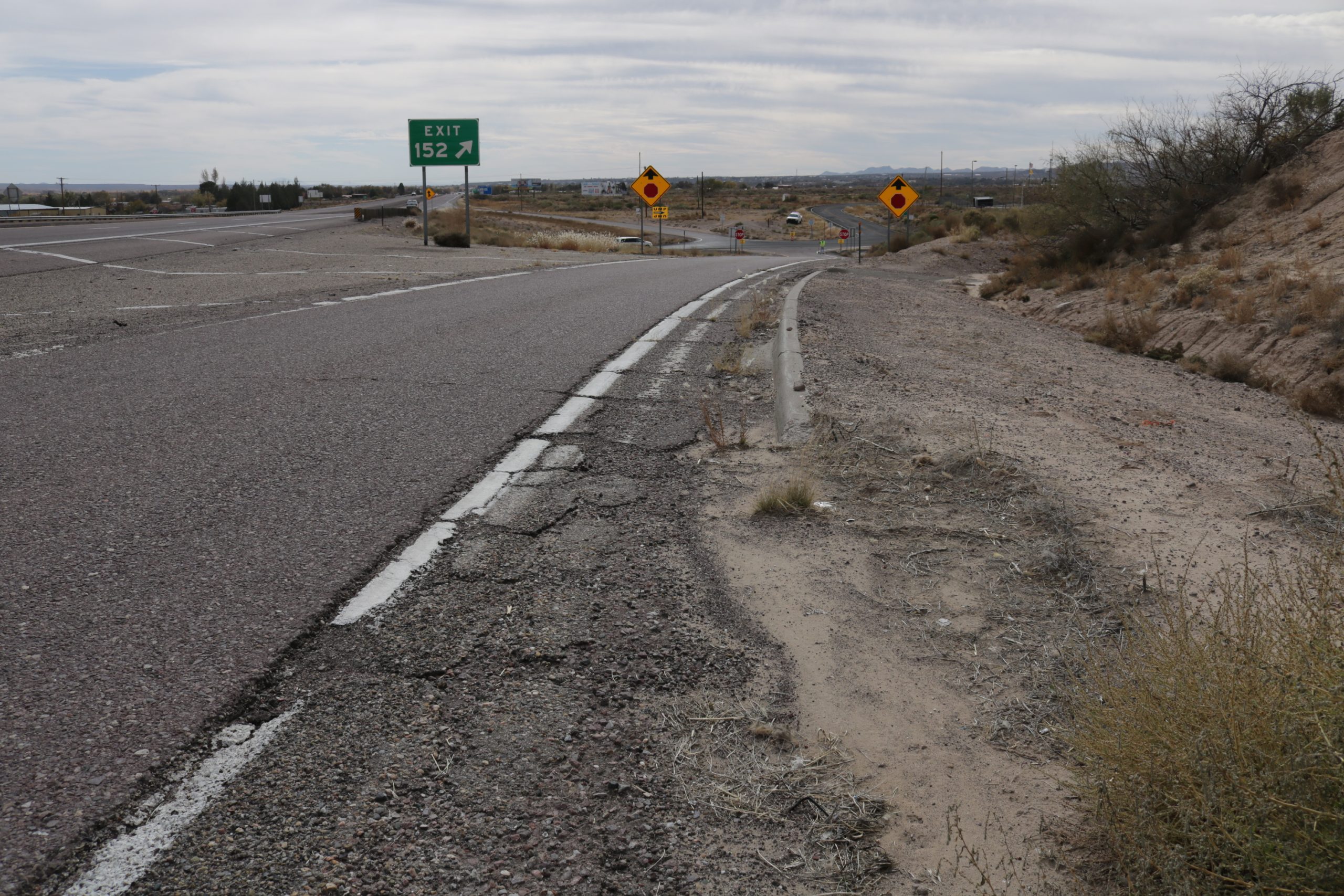 US 380 approaching I-25