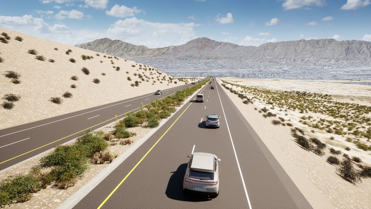 Rendering of Border Connector Highway