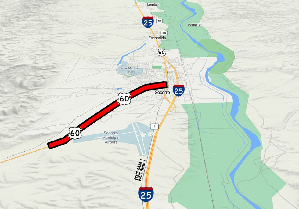 CN 1102050, US 60 Socorro Study - NMDOT