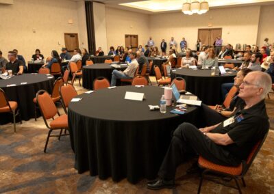 Audience of a conference