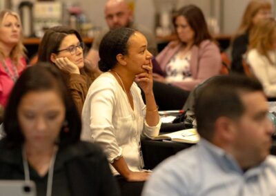 Audience of a conference