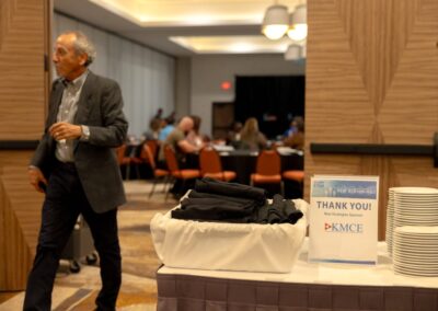 Audience of a conference