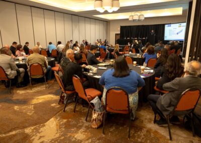 Audience of a conference