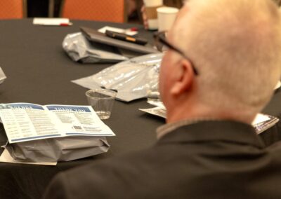 Audience of a conference