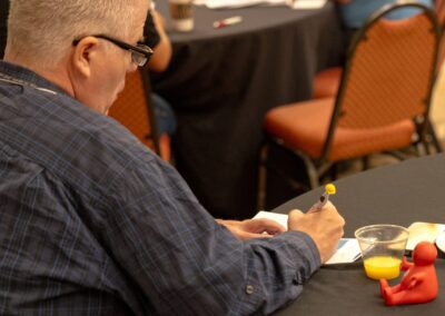 Audience of a conference