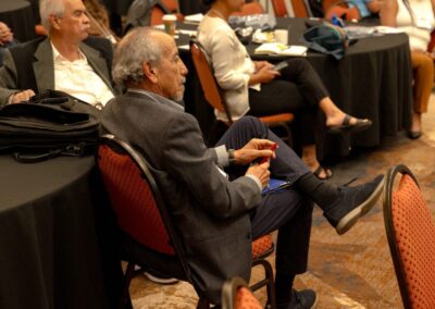 Audience of a conference