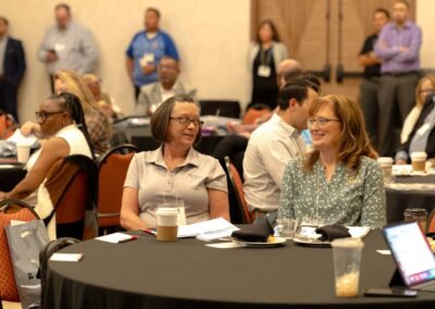 Audience of a conference