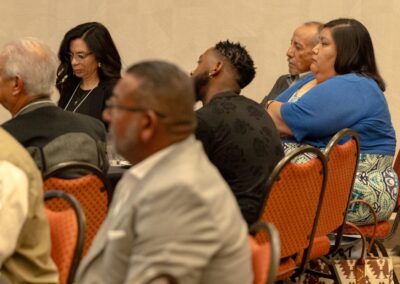 Audience of a conference