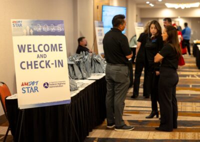 NM DOT Star conference check in